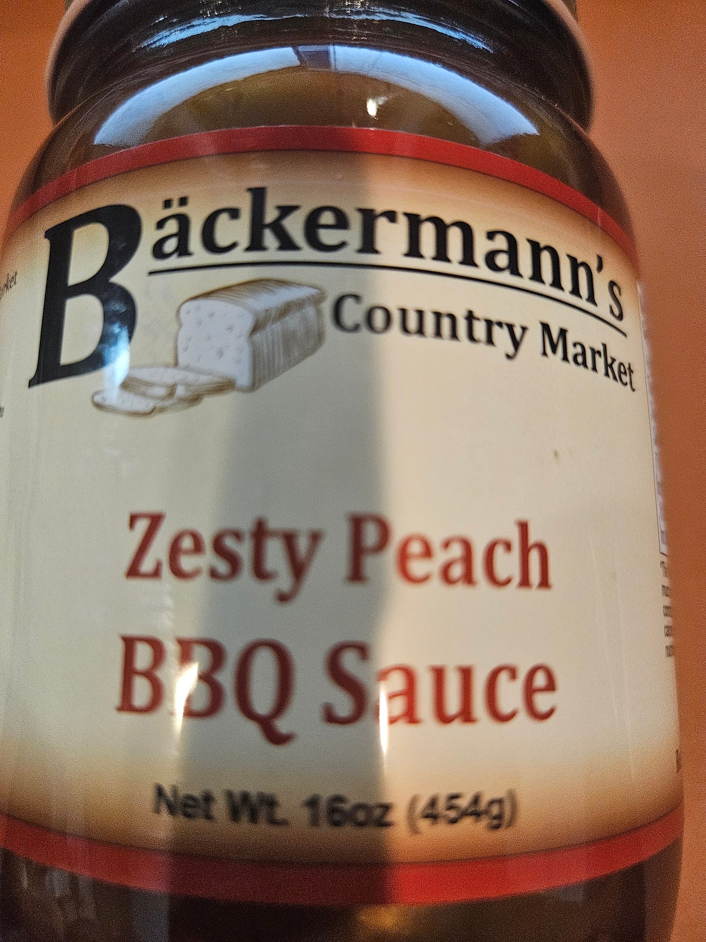 Zesty Peach BBQ Sauce