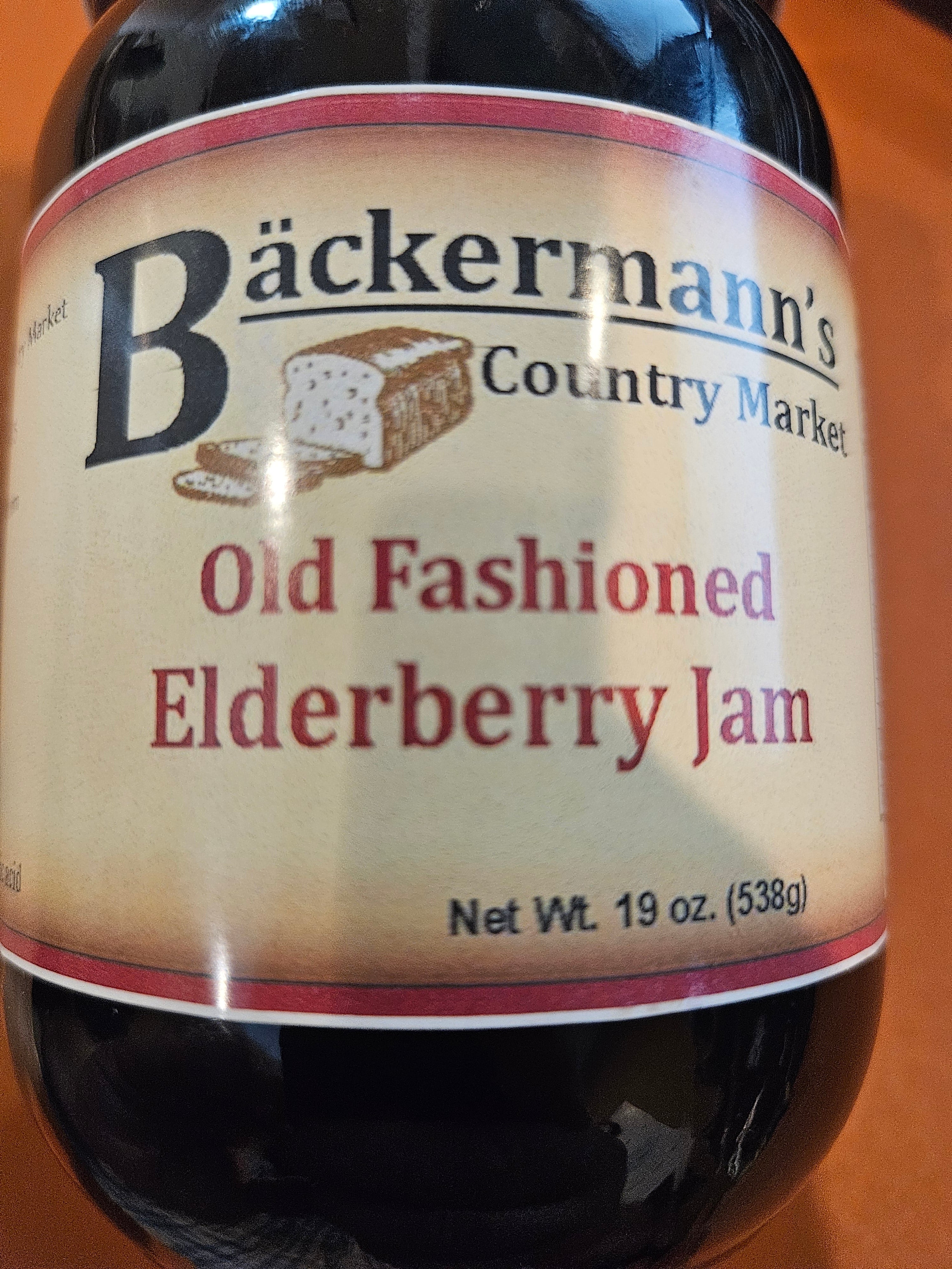 Elderberry Jam – Bäckermann's Country Market