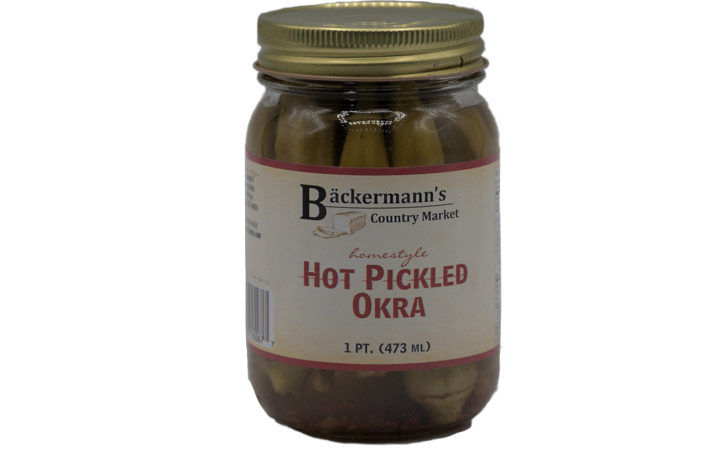 Hot Pickled Okra