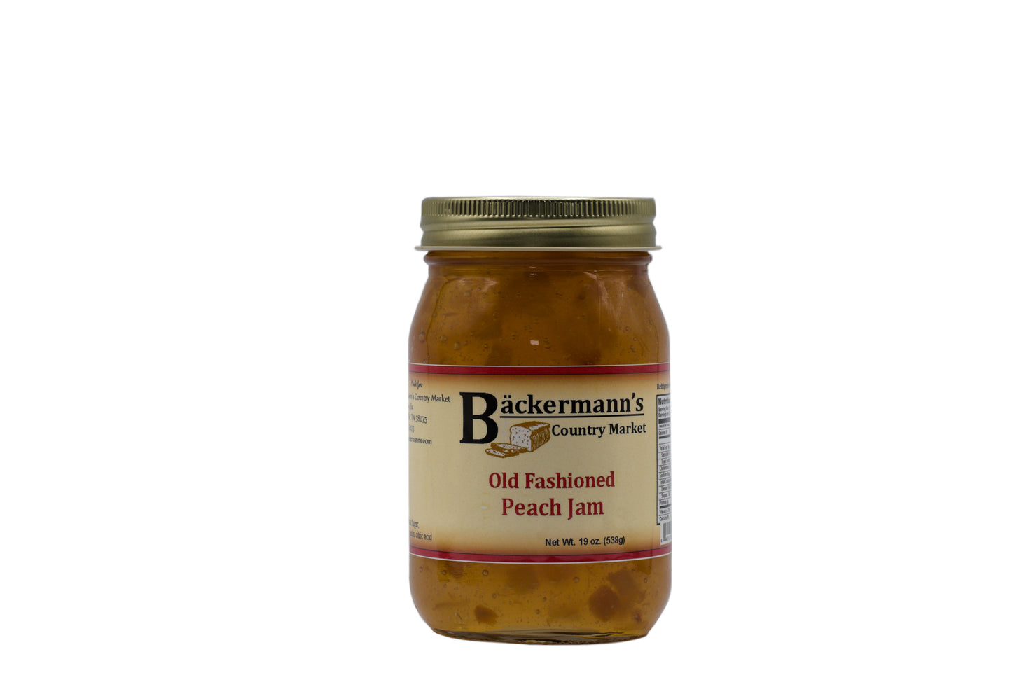 Old Fashioned Peach Jam