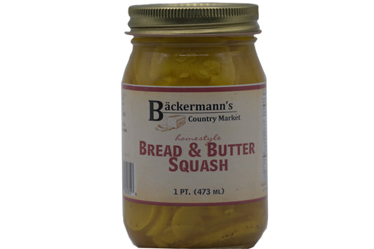 Bread and Butter Squash
