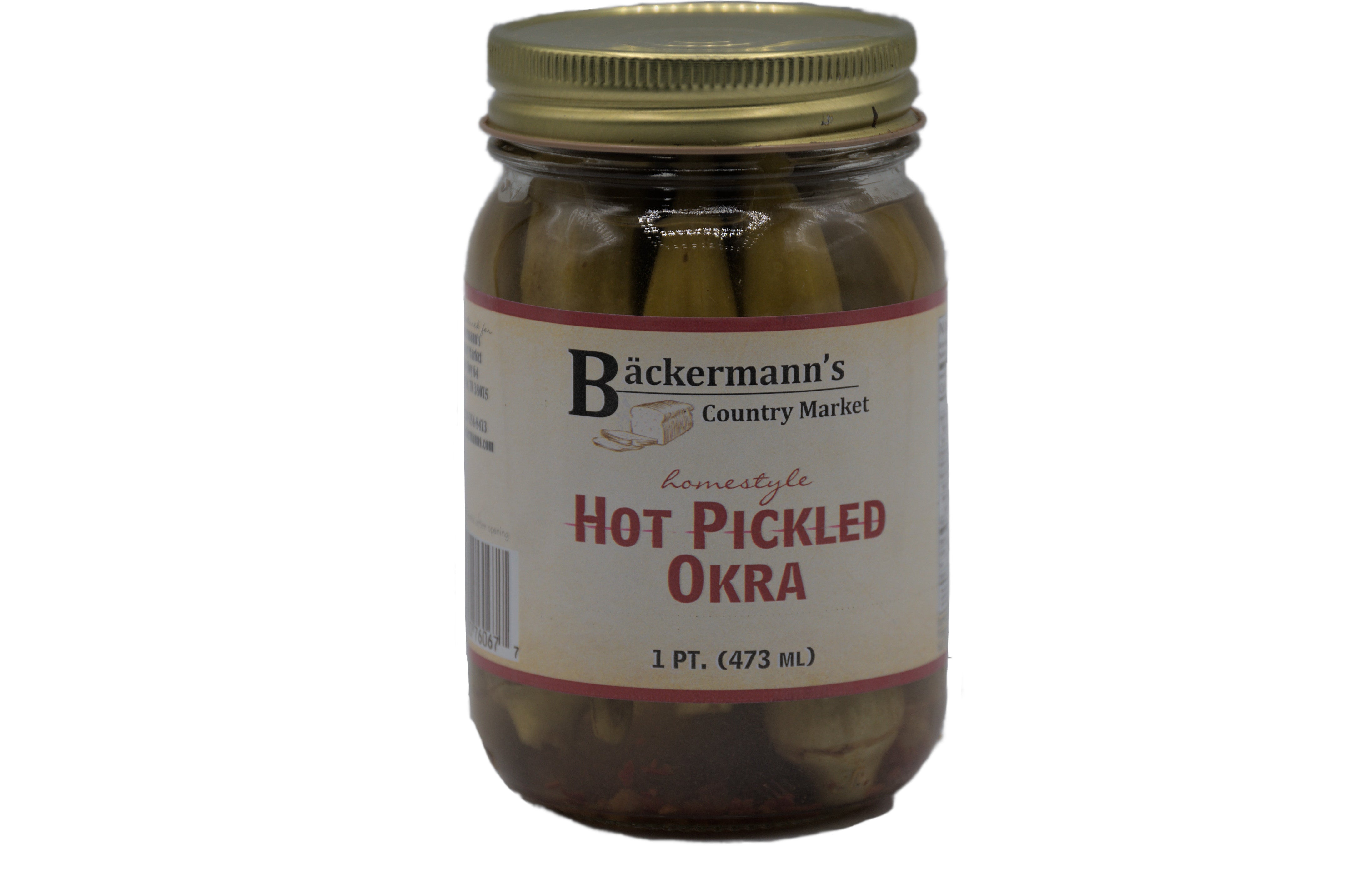 Pickled Cockroach Label Pickles – Bäckermann’s Country Market