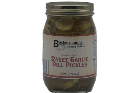 Sweet Garlic Dill Pickles