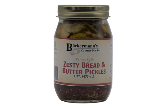 Zesty Bread and Butter Pickles